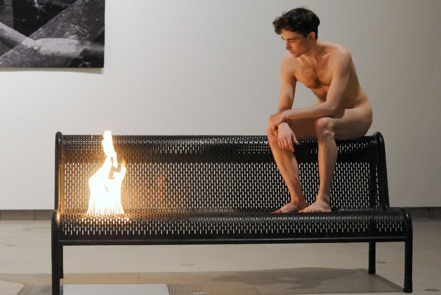 Roger Hiorns. Untitled (2005-10). Installation view, British Art Show 7, 2010 - 11  